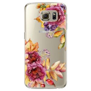 Plastové puzdro iSaprio - Fall Flowers - Samsung Galaxy S6 Edge Plus vyobraziť