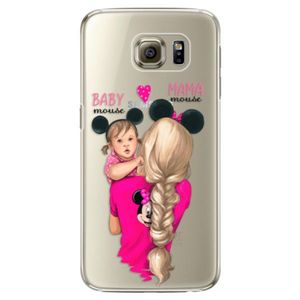 Plastové puzdro iSaprio - Mama Mouse Blond and Girl - Samsung Galaxy S6 Edge Plus vyobraziť