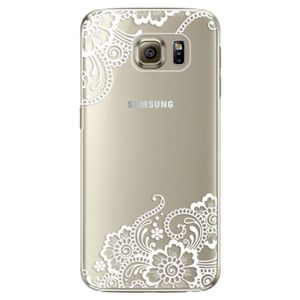 Plastové puzdro iSaprio - White Lace 02 - Samsung Galaxy S6 Edge Plus vyobraziť