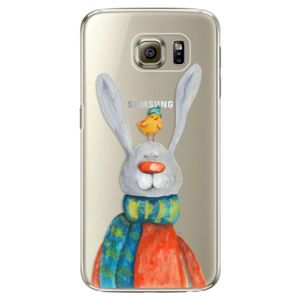 Plastové puzdro iSaprio - Rabbit And Bird - Samsung Galaxy S6 Edge Plus vyobraziť
