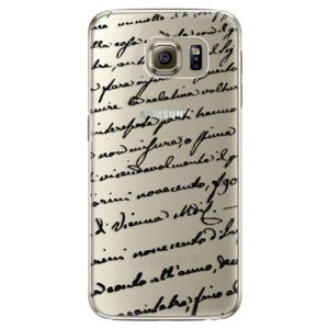 Plastové puzdro iSaprio - Handwriting 01 - black - Samsung Galaxy S6 Edge Plus vyobraziť