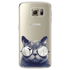 Plastové puzdro iSaprio - Crazy Cat 01 - Samsung Galaxy S6 Edge Plus vyobraziť