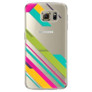 Plastové puzdro iSaprio - Color Stripes 03 - Samsung Galaxy S6 Edge Plus vyobraziť