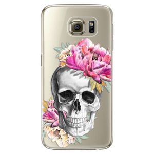 Plastové puzdro iSaprio - Pretty Skull - Samsung Galaxy S6 Edge Plus vyobraziť