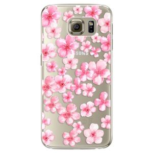 Plastové puzdro iSaprio - Flower Pattern 05 - Samsung Galaxy S6 Edge Plus vyobraziť