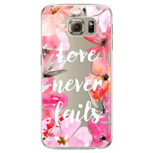 Plastové puzdro iSaprio - Love Never Fails - Samsung Galaxy S6 Edge Plus vyobraziť