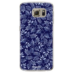 Plastové puzdro iSaprio - Blue Leaves 05 - Samsung Galaxy S6 Edge Plus vyobraziť