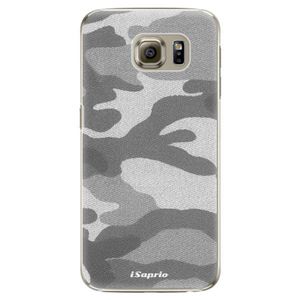 Plastové puzdro iSaprio - Gray Camuflage 02 - Samsung Galaxy S6 Edge Plus vyobraziť