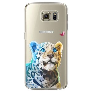 Plastové puzdro iSaprio - Leopard With Butterfly - Samsung Galaxy S6 Edge vyobraziť