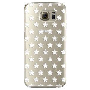 Plastové puzdro iSaprio - Stars Pattern - white - Samsung Galaxy S6 Edge vyobraziť