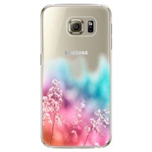 Plastové puzdro iSaprio - Rainbow Grass - Samsung Galaxy S6 Edge vyobraziť