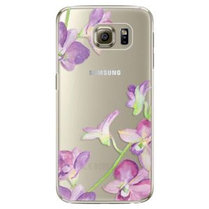 Plastové puzdro iSaprio - Purple Orchid - Samsung Galaxy S6 Edge vyobraziť