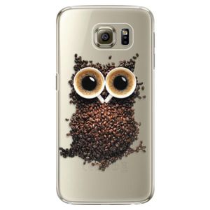 Plastové puzdro iSaprio - Owl And Coffee - Samsung Galaxy S6 Edge vyobraziť