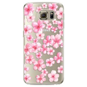 Plastové puzdro iSaprio - Flower Pattern 05 - Samsung Galaxy S6 Edge vyobraziť