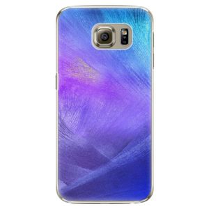 Plastové puzdro iSaprio - Purple Feathers - Samsung Galaxy S6 Edge vyobraziť