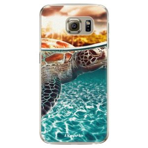 Plastové puzdro iSaprio - Turtle 01 - Samsung Galaxy S6 Edge vyobraziť