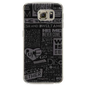 Plastové puzdro iSaprio - Text 01 - Samsung Galaxy S6 Edge vyobraziť