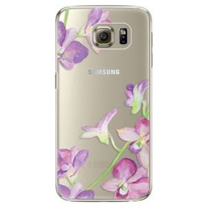 Plastové puzdro iSaprio - Purple Orchid - Samsung Galaxy S6 vyobraziť