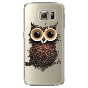 Plastové puzdro iSaprio - Owl And Coffee - Samsung Galaxy S6 vyobraziť