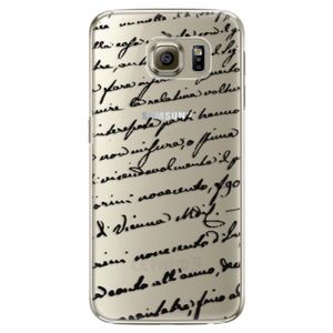 Plastové puzdro iSaprio - Handwriting 01 - black - Samsung Galaxy S6 vyobraziť