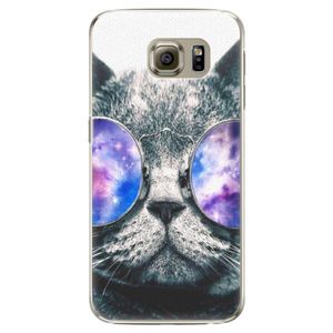 Plastové puzdro iSaprio - Galaxy Cat - Samsung Galaxy S6 vyobraziť