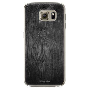 Plastové puzdro iSaprio - Black Wood 13 - Samsung Galaxy S6 vyobraziť