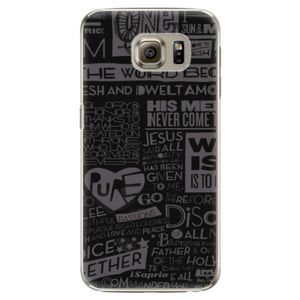 Plastové puzdro iSaprio - Text 01 - Samsung Galaxy S6 vyobraziť