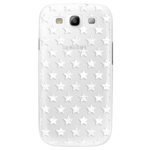 Plastové puzdro iSaprio - Stars Pattern - white - Samsung Galaxy S3 vyobraziť