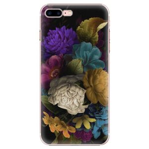 Plastové puzdro iSaprio - Dark Flowers - iPhone 7 Plus vyobraziť