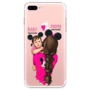 Plastové puzdro iSaprio - Mama Mouse Brunette and Girl - iPhone 7 Plus vyobraziť