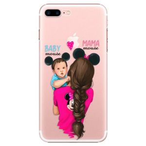 Plastové puzdro iSaprio - Mama Mouse Brunette and Boy - iPhone 7 Plus vyobraziť