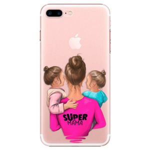 Plastové puzdro iSaprio - Super Mama - Two Girls - iPhone 7 Plus vyobraziť