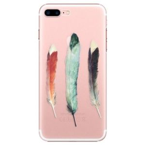 Plastové puzdro iSaprio - Three Feathers - iPhone 7 Plus vyobraziť