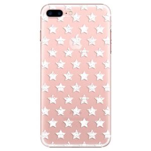 Plastové puzdro iSaprio - Stars Pattern - white - iPhone 7 Plus vyobraziť