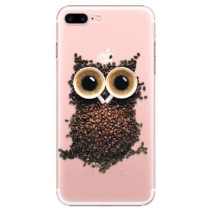 Plastové puzdro iSaprio - Owl And Coffee - iPhone 7 Plus vyobraziť