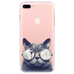 Plastové puzdro iSaprio - Crazy Cat 01 - iPhone 7 Plus vyobraziť