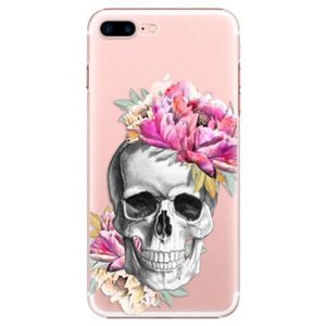Plastové puzdro iSaprio - Pretty Skull - iPhone 7 Plus vyobraziť