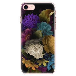 Plastové puzdro iSaprio - Dark Flowers - iPhone 7 vyobraziť
