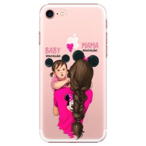 Plastové puzdro iSaprio - Mama Mouse Brunette and Girl - iPhone 7 vyobraziť