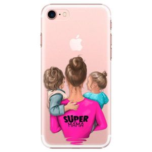 Plastové puzdro iSaprio - Super Mama - Boy and Girl - iPhone 7 vyobraziť