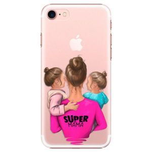 Plastové puzdro iSaprio - Super Mama - Two Girls - iPhone 7 vyobraziť
