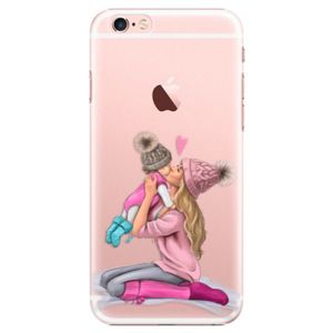 Plastové puzdro iSaprio - Kissing Mom - Blond and Girl - iPhone 6 Plus/6S Plus vyobraziť
