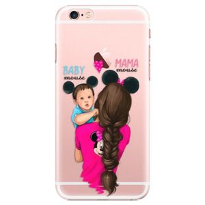 Plastové puzdro iSaprio - Mama Mouse Brunette and Boy - iPhone 6 Plus/6S Plus vyobraziť