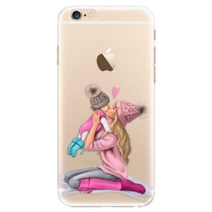 Plastové puzdro iSaprio - Kissing Mom - Blond and Girl - iPhone 6/6S vyobraziť