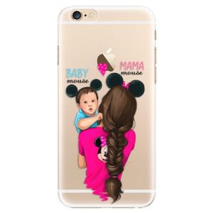 Plastové puzdro iSaprio - Mama Mouse Brunette and Boy - iPhone 6/6S vyobraziť