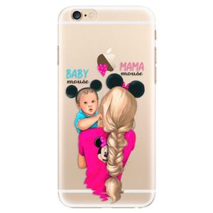 Plastové puzdro iSaprio - Mama Mouse Blonde and Boy - iPhone 6/6S vyobraziť