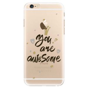 Plastové puzdro iSaprio - You Are Awesome - black - iPhone 6/6S vyobraziť
