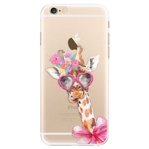 Plastové puzdro iSaprio - Lady Giraffe - iPhone 6/6S vyobraziť