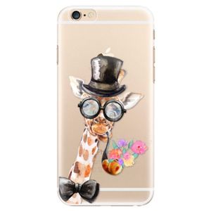 Plastové puzdro iSaprio - Sir Giraffe - iPhone 6/6S vyobraziť