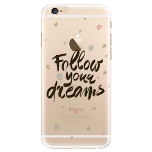Plastové puzdro iSaprio - Follow Your Dreams - black - iPhone 6/6S vyobraziť